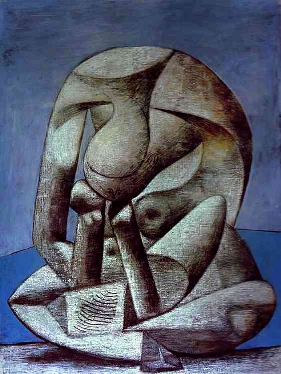 Pablo Picasso - Young Girl Reading a Book on the Beach