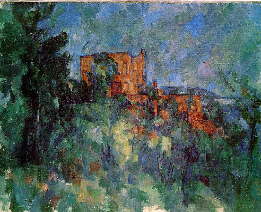 Cezanne - Chateau Noir (Louvre)