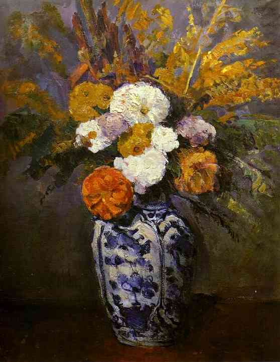 Cezanne - Dahlias