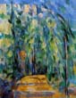 Cezanne - Bend in Forest Road