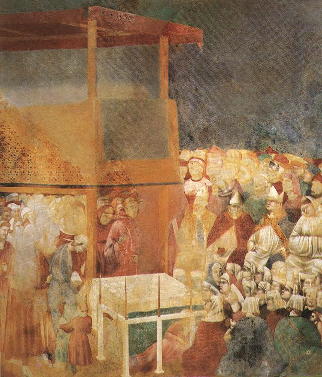 Giotto - Legend of St Francis - [24] - Canonization of St Francis