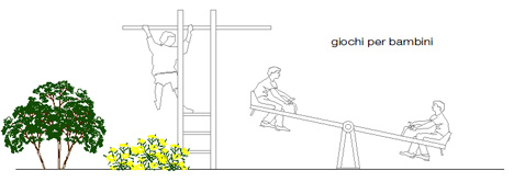 Parco Giochi Bambini 2d Dwg