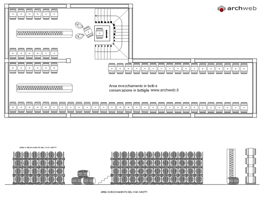 Enologia Produzione Vini Wine Production Drawings