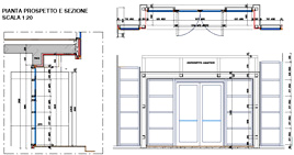 Porte esterne dwg Dimensioni porta garage