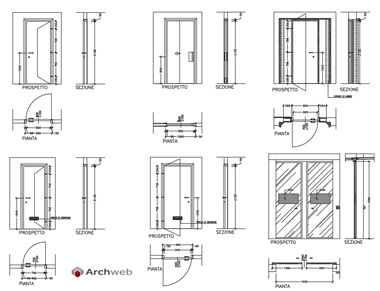 Porte Interne Dwg