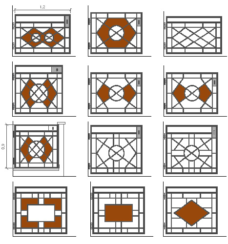 Cancelletti In Ferro Dwg