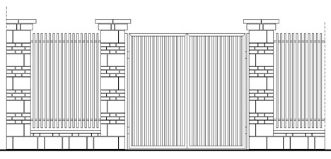 Cancelletti In Ferro Dwg Cancelli Carrabili