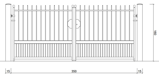 Cancelli In Ferro Battuto Gates Dwg 5