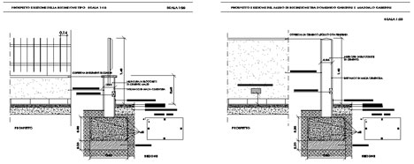Arsivix Com Bahce Duvari Kesiti Ve Gorunusu 2dwg Archweb