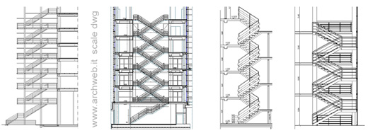 Ringhiere Scale Dwg