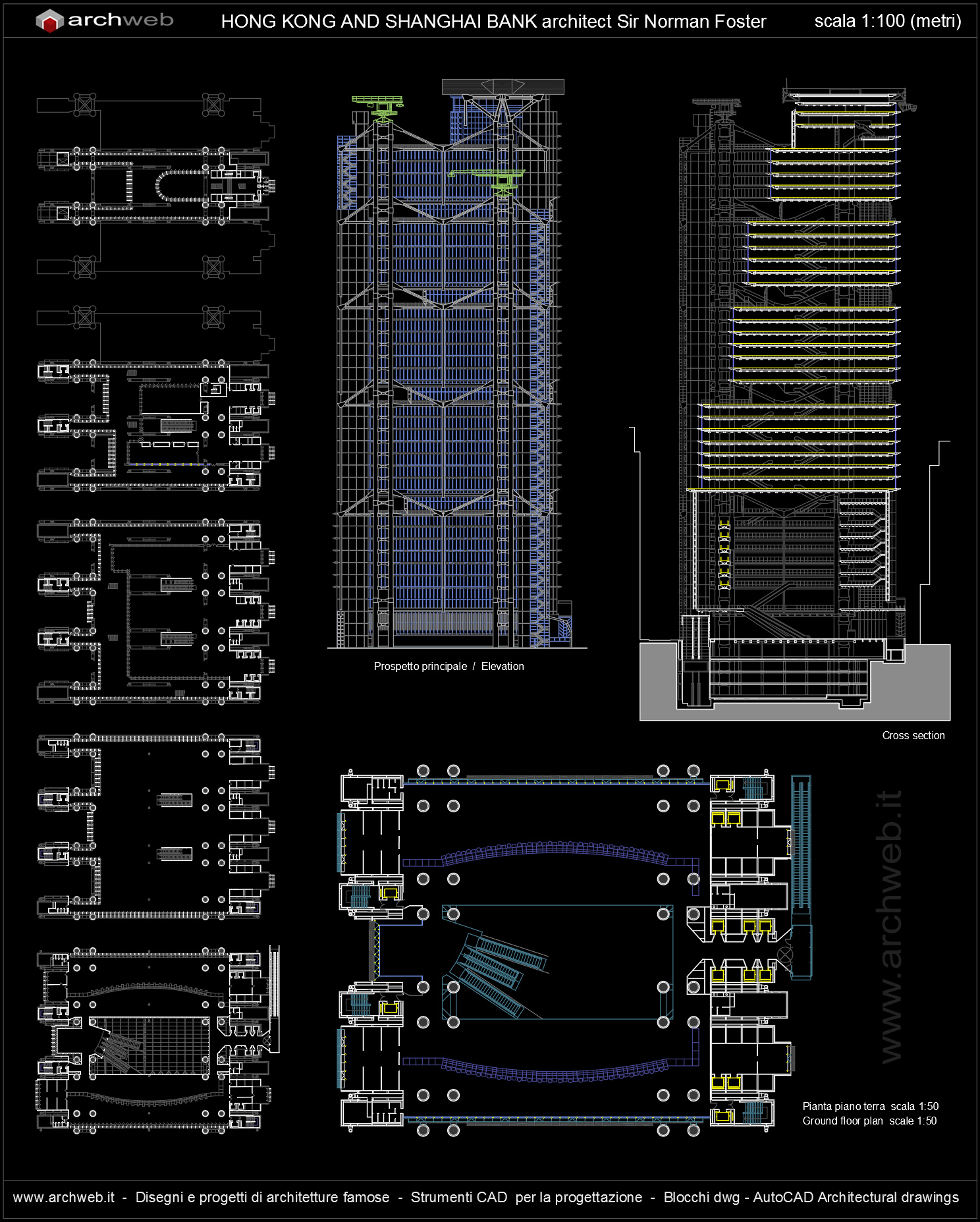 Hong Kong And Shanghai Bank Autocad Dwg