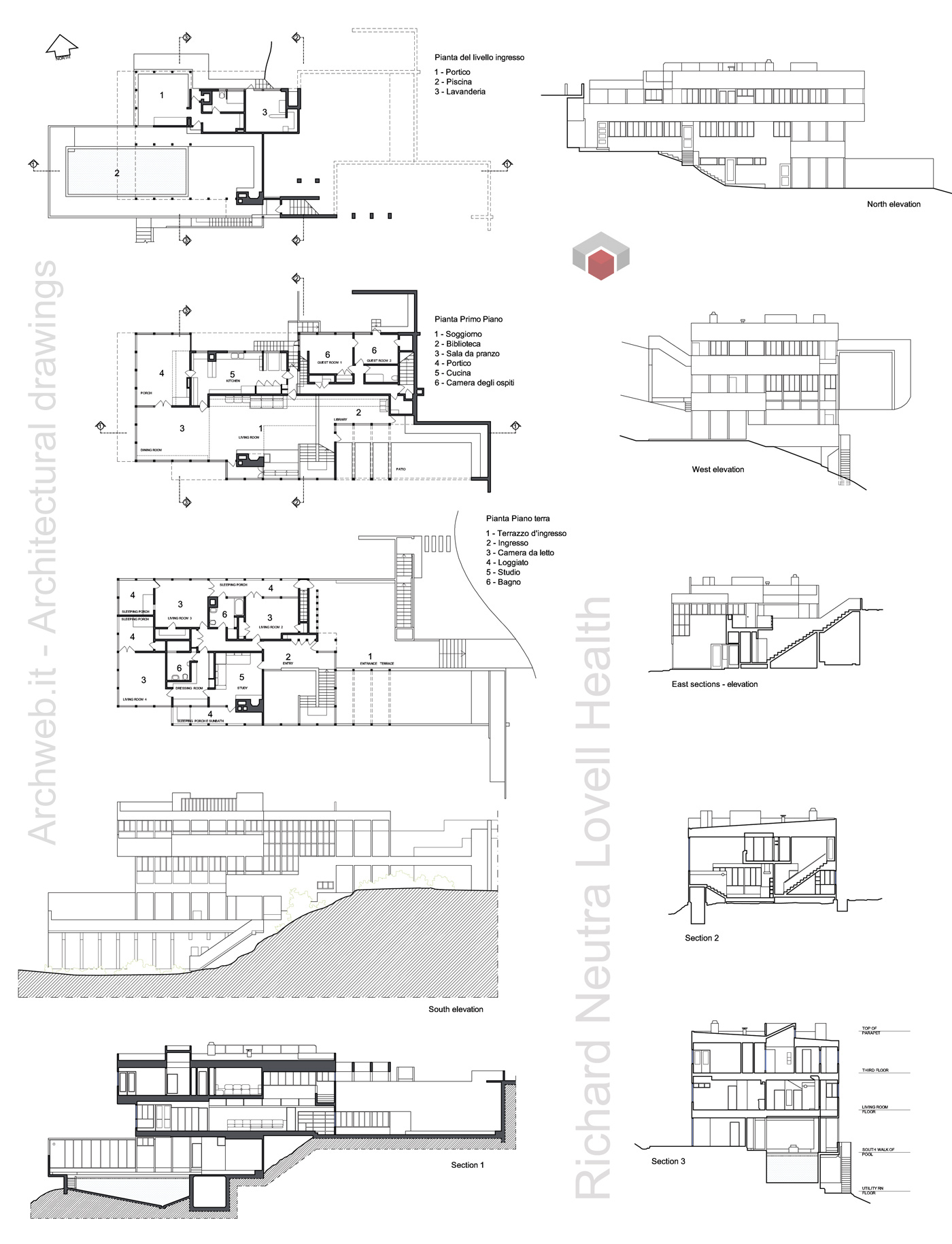 Lovell Beach House Plan Lovell Beach House Plan