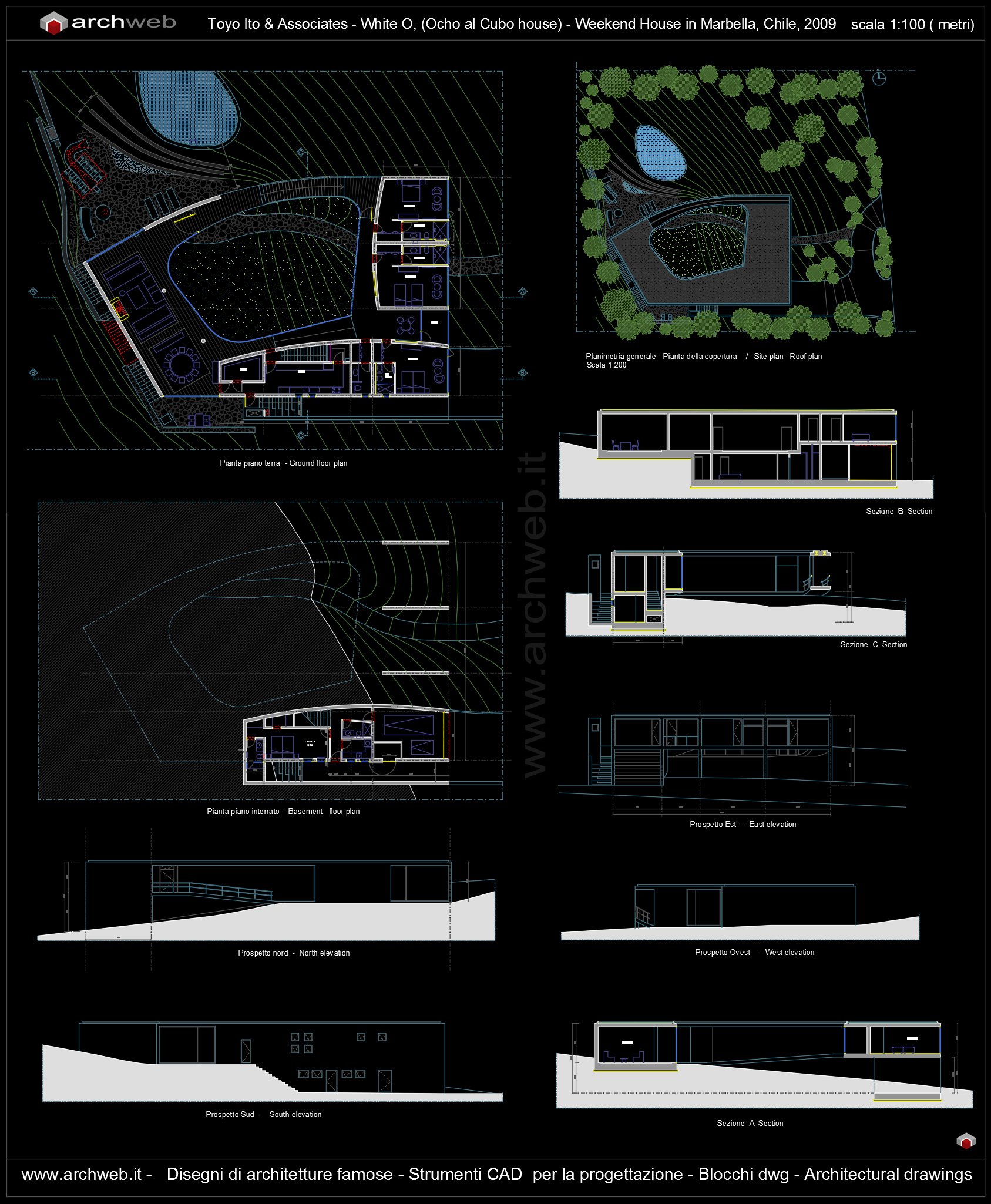 House O_Toyo_Ito_Autocad
