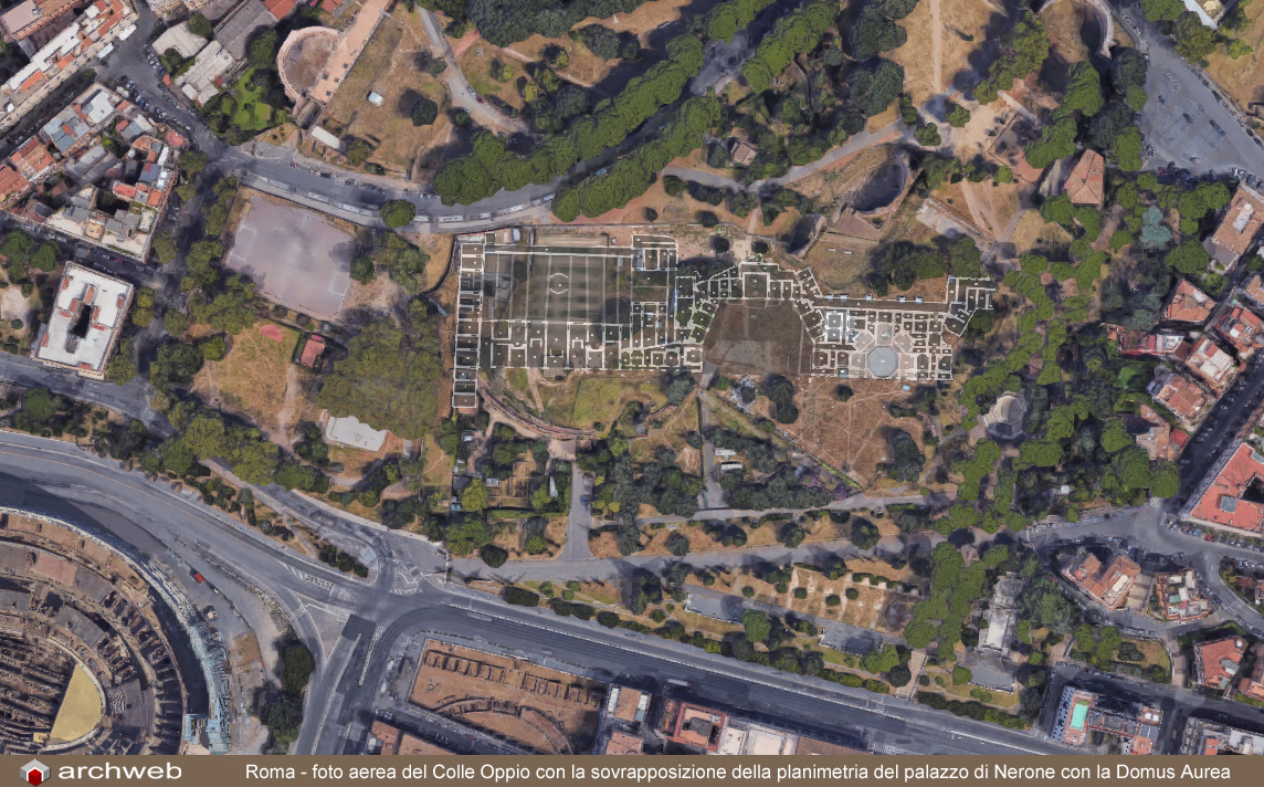 Roma Domus Aurea Pianta Della Sala Ottagonale