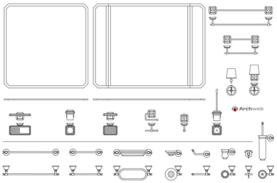 Accessori Bagno Dwg Portasaponi Dwg