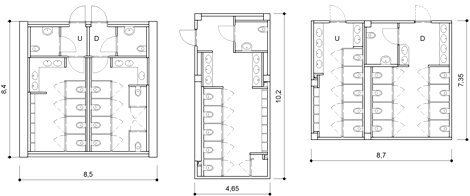 Bagni Pubblici Dwg Servizi Igienici Dwg 1