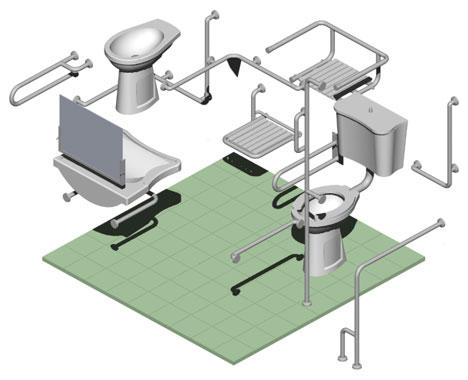 Bagni 3d Per Diversamente Abili Bagni 3d