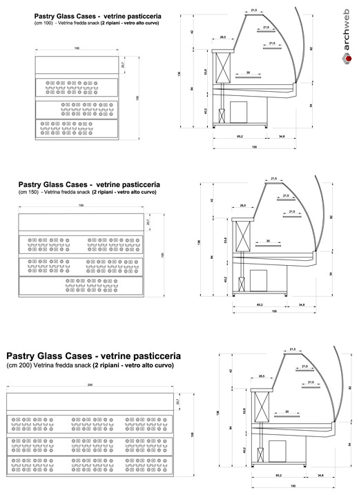 Pasticcerie Dwg Arredi Vetrine Per Pasticceria