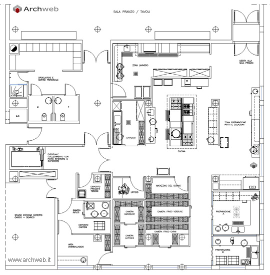 Arsivix Com Trattoria Mutfagi 2dwg Archweb