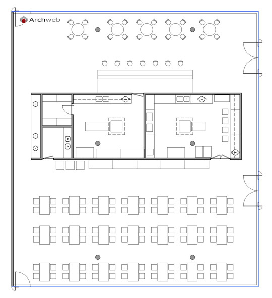 Arredo Sala Da Pranzo Dwg