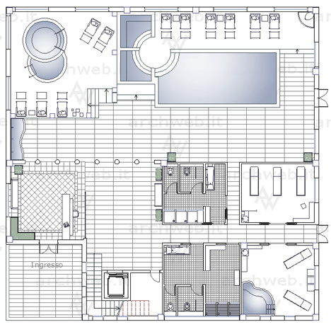 Centri benessere dwg beauty center dwg Progettare un centro estetico