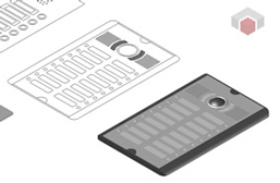 Citofono 2D - 3D dwg 