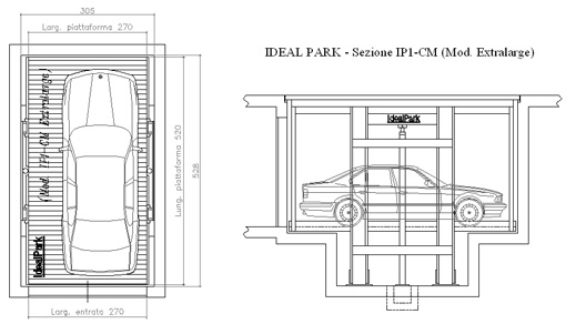 Ideal Park Parcheggi Meccanizzati Ascensori Auto Dwg