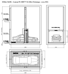 Ideal Park Parcheggi Meccanizzati Ascensori Auto Dwg