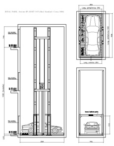 Ideal Park Parcheggi Meccanizzati Ascensori Auto Dwg