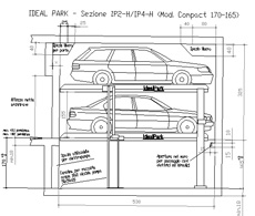 Ideal Park Parcheggi Meccanizzati Ascensori Auto Dwg