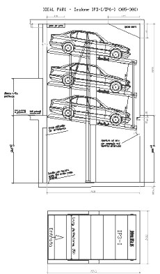 Ideal Park Parcheggi Meccanizzati Ascensori Auto Dwg